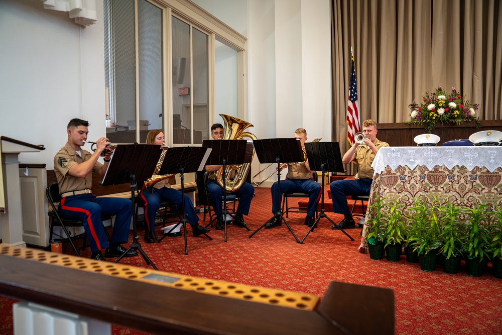 Former Detachment Commander Master Sgt. CJ Retirement Ceremony