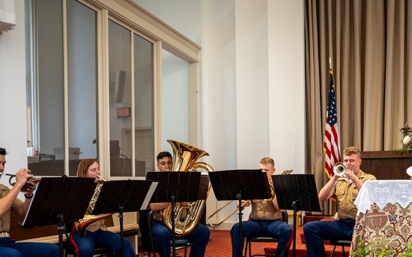 Former Detachment Commander Master Sgt. CJ Retirement Ceremony