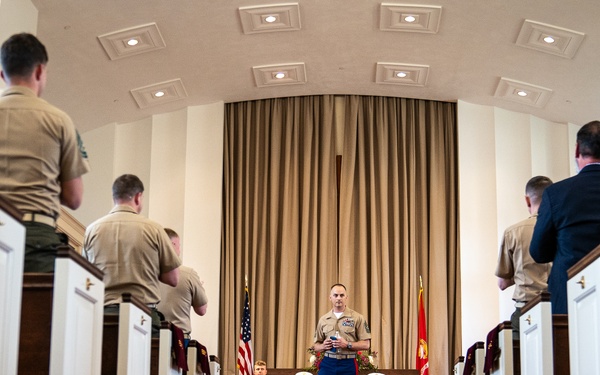 Former Detachment Commander Master Sgt. CJ Retirement Ceremony