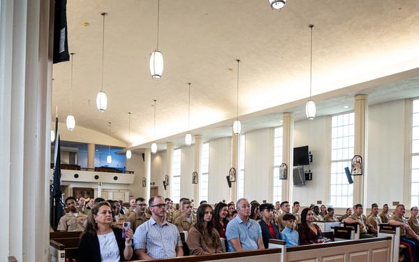 Former Detachment Commander Master Sgt. CJ Retirement Ceremony