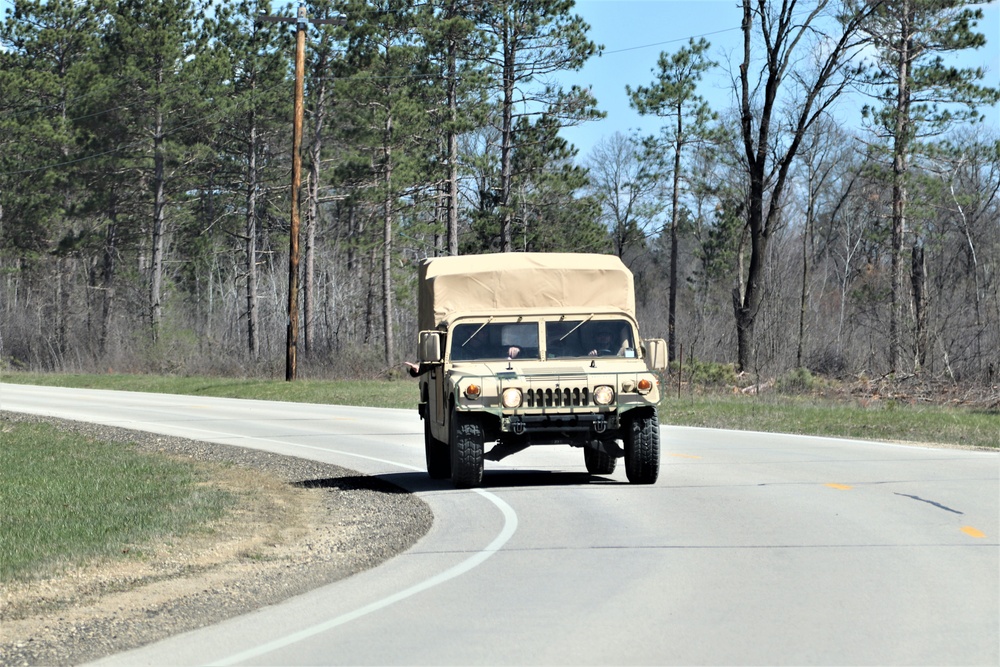 April 2024 training operations at Fort McCoy