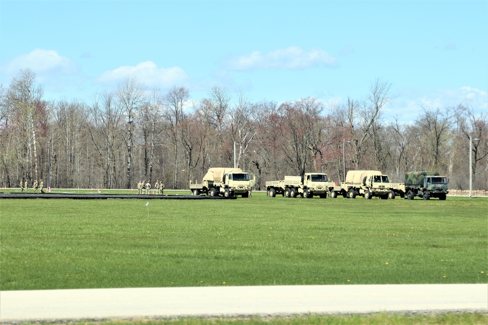 April 2024 training operations at Fort McCoy