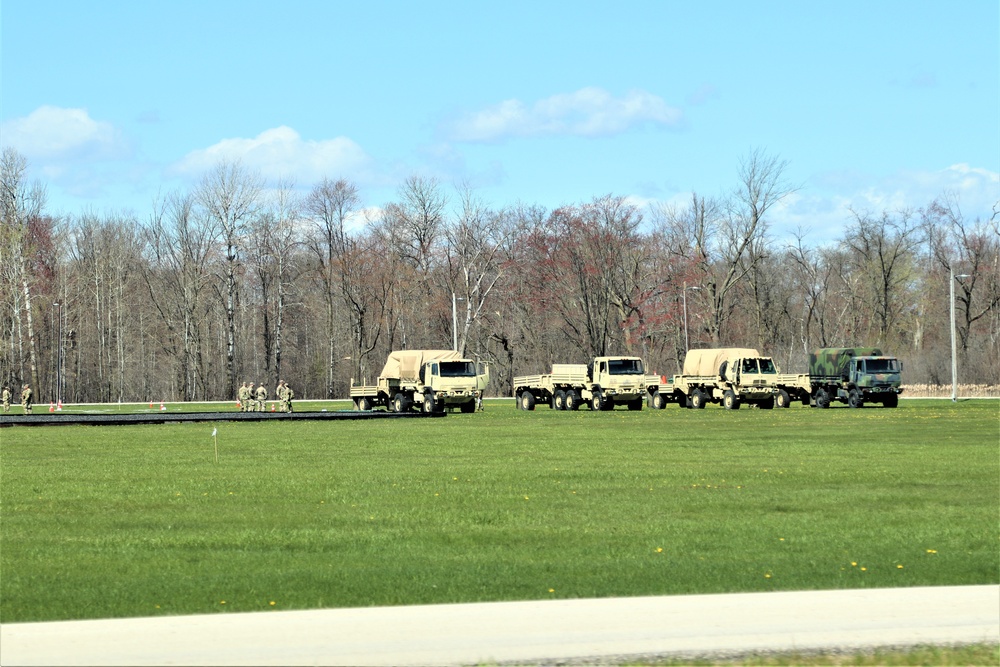 April 2024 training operations at Fort McCoy