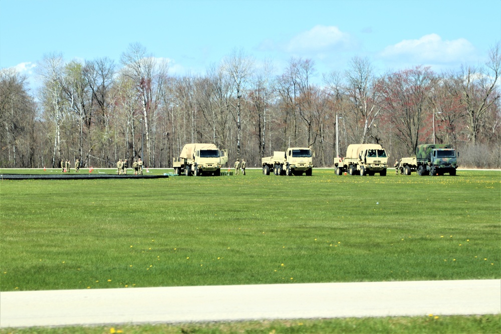 April 2024 training operations at Fort McCoy