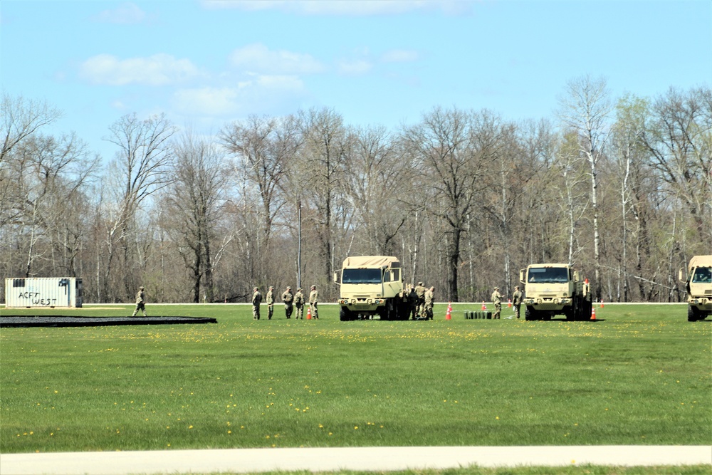 April 2024 training operations at Fort McCoy