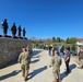 Installation workforce members visit Fort McCoy Commemorative Area during commander's quarterly town hall meeting