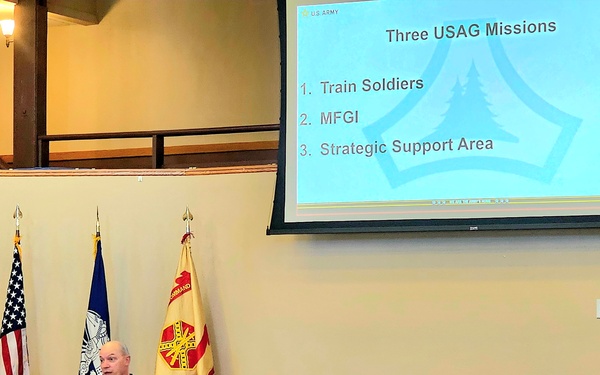Fort McCoy Garrison leadership holds second town hall meeting for workforce members for 2024