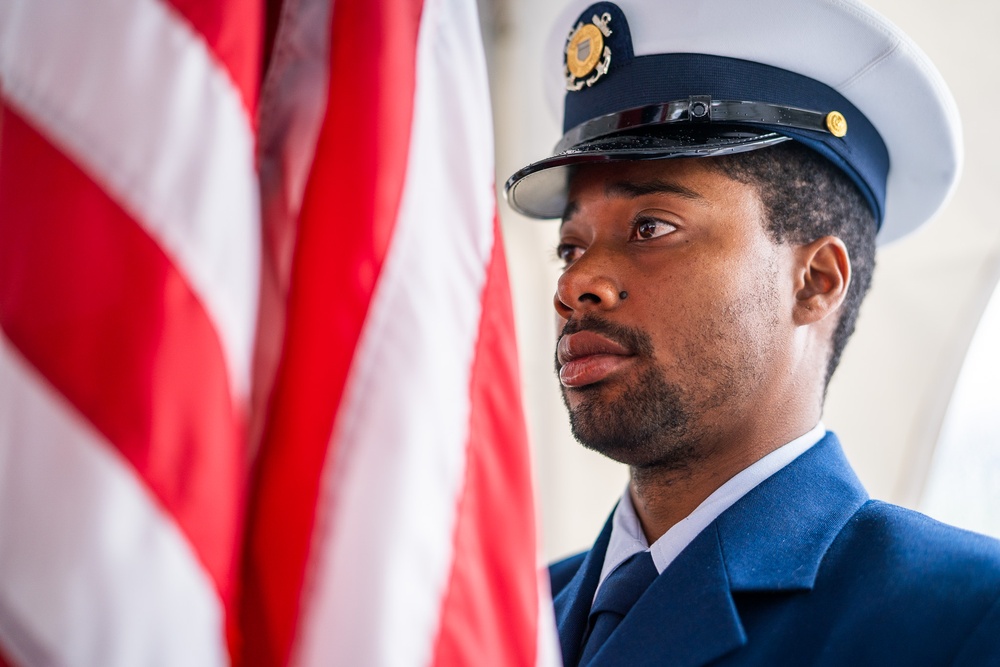 Coast Guard Cutter Alert holds change of homeport ceremony in Astoria, Oregon