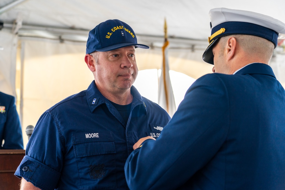 Coast Guard Cutter Alert holds change of homeport ceremony in Astoria, Oregon