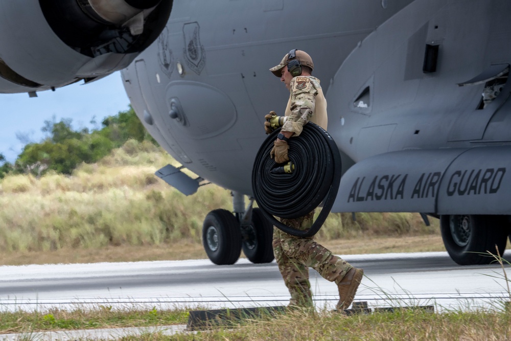 3rd AEW carries out FARP operations during AR 24-1