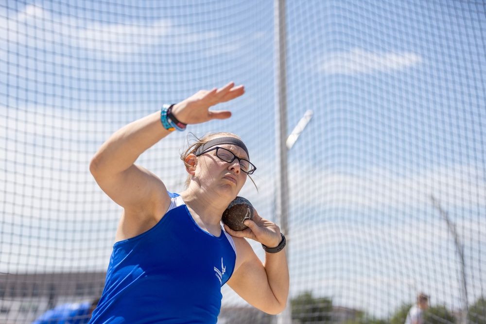 Shot Put Ready