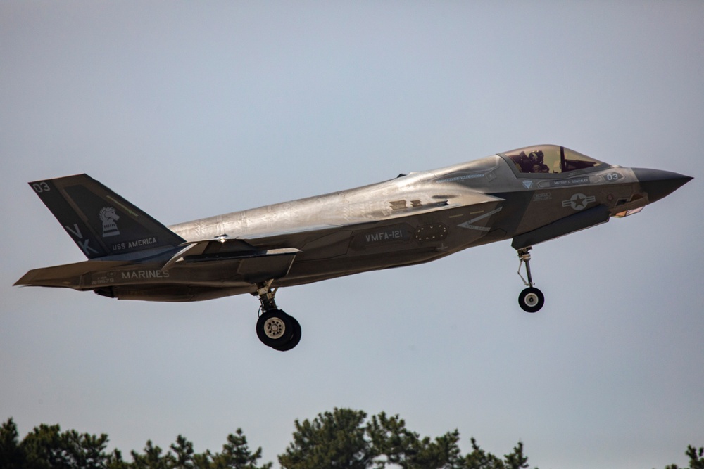 USMC, USAF, and ROKAF aircraft takeover Media Day