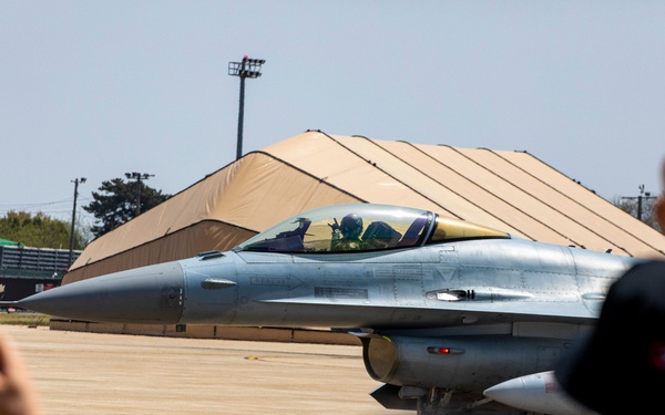 USMC, USAF, and ROKAF aircraft takeover Media Day