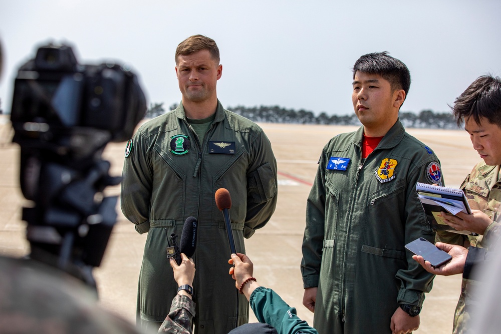 USMC, USAF, and ROKAF aircraft takeover Media Day