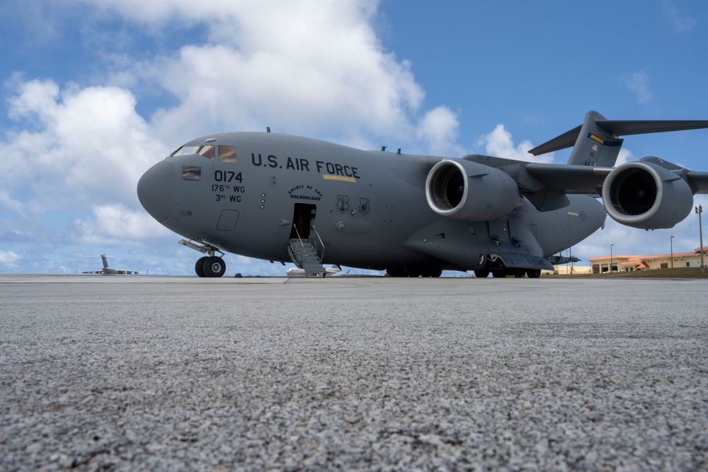 Homeward bound: 3rd AEW departs Andersen AFB for JBER following AR 24-1