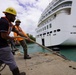 Pride of America cruise ship arrives at Pearl Harbor Shipyard