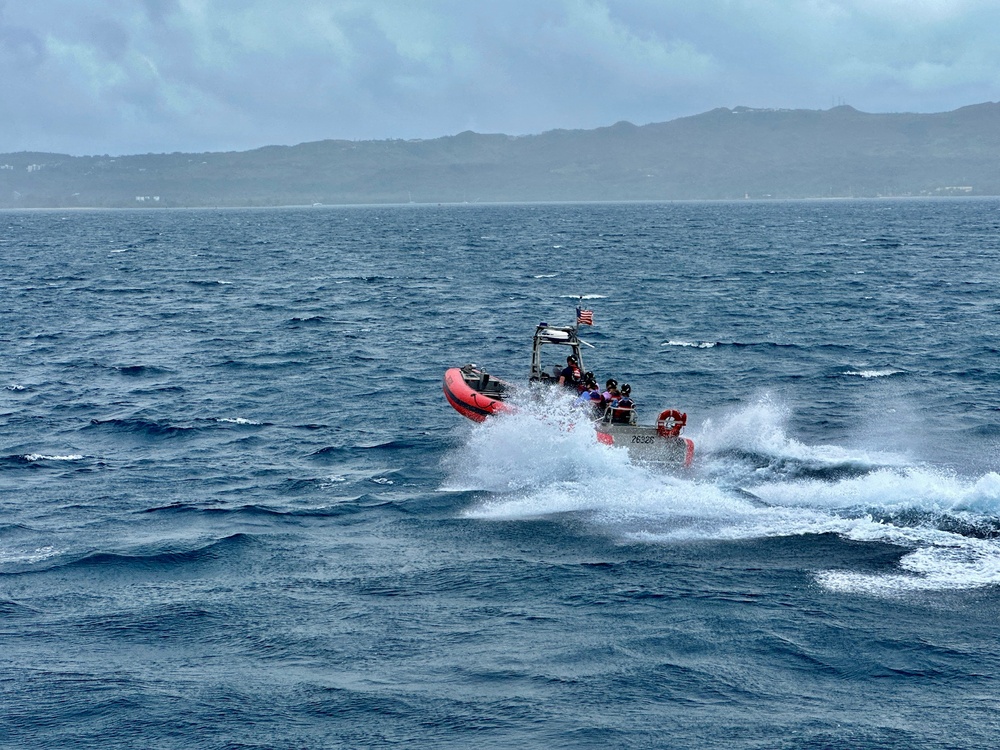 U.S. Coast Guard hosts congressional delegation in Guam 