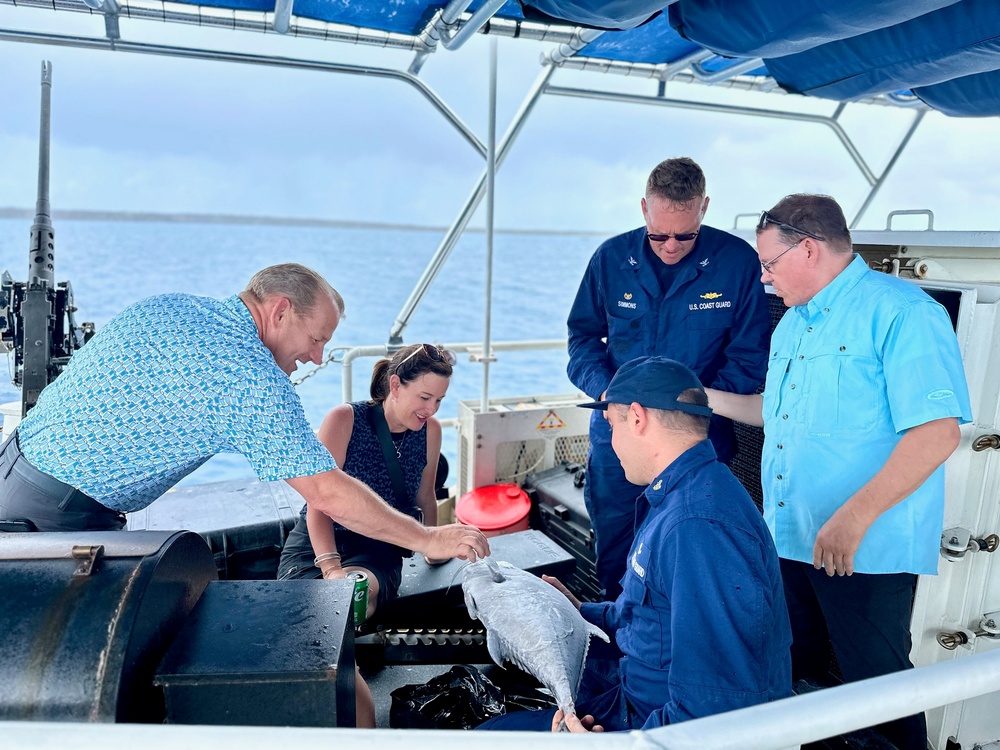 U.S. Coast Guard hosts congressional delegation in Guam 