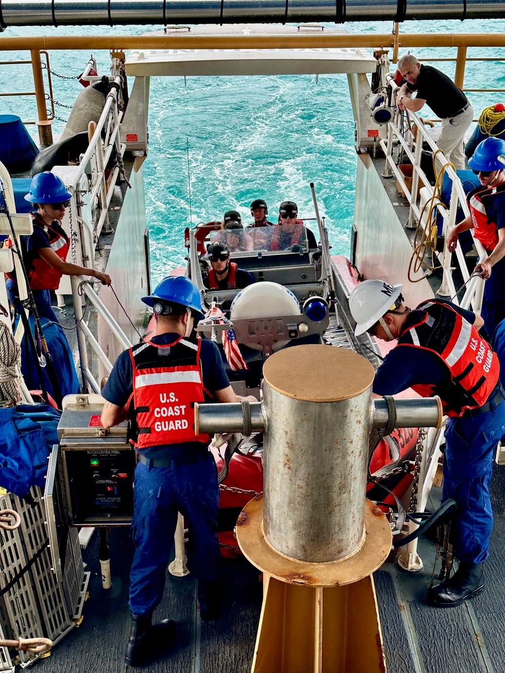 U.S. Coast Guard hosts congressional delegation in Guam 