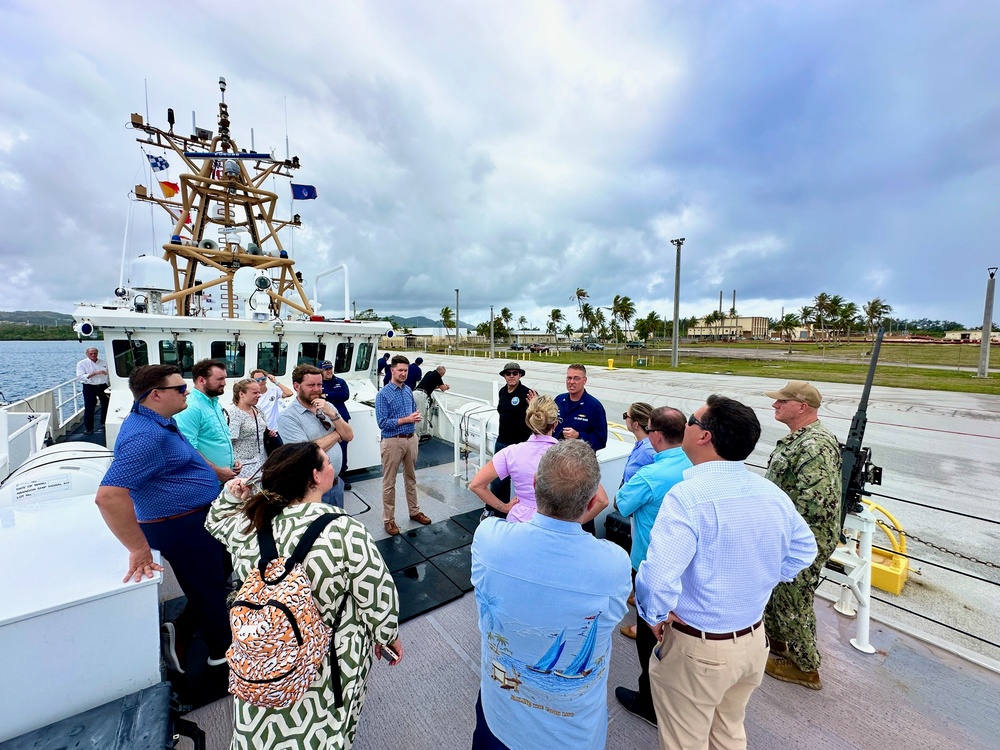 U.S. Coast Guard hosts congressional delegation in Guam 