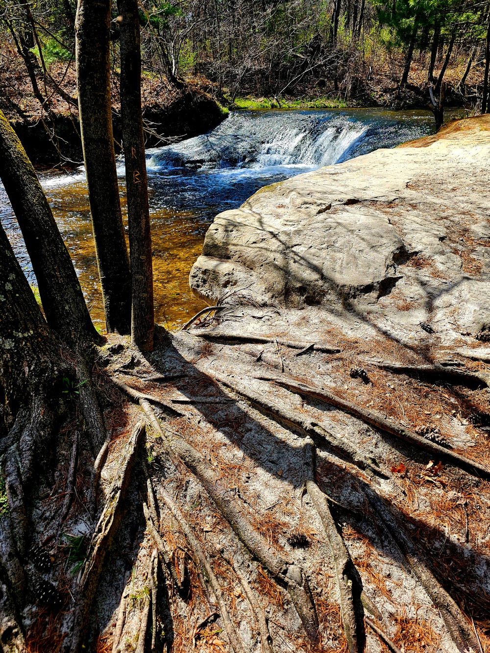 Fort McCoy’s Trout Falls in Pine View Recreation Area