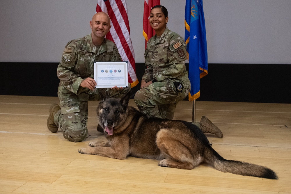 MWD Brix retires after nine years of service