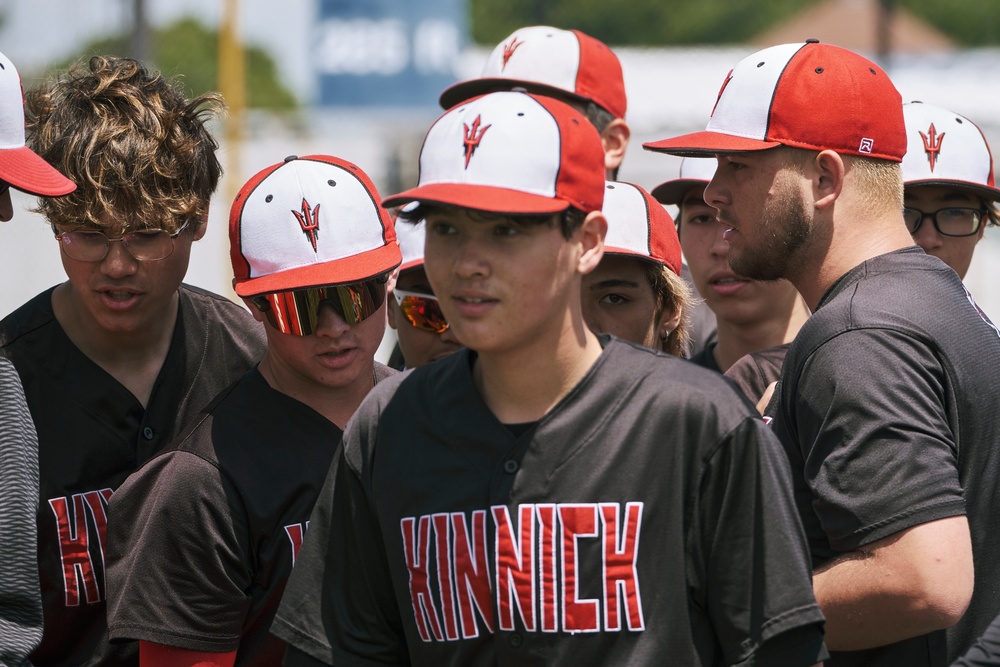 Kinnick Hosts Far East Baseball