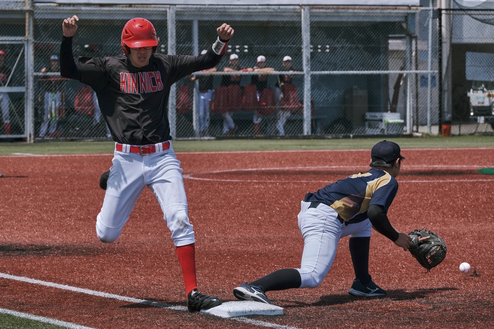 Kinnick Hosts Far East Baseball