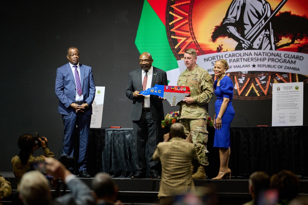 North Carolina, Zambia sign National Guard State Partnership agreement