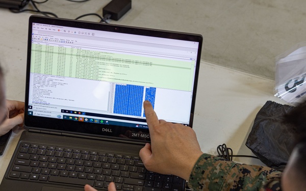 U.S. Marines and Canadian Soldiers plan to defend against cyber attacks