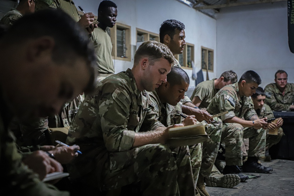 Balikatan 24: 2nd Battalion, 27th Infantry conducts mission briefs with 1st Battalion, The Royal Australian Regiment