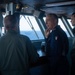 Italian Navy Rear Adm. Alberto Tarabotto Visits the USS Dwight D. Eisenhower in the Mediterranean Sea