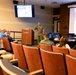 MARFORCOM Commander Briefs Students from the Marine Corps University Command and Staff College