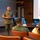 MARFORCOM Commander Briefs Students from the Marine Corps University Command and Staff College
