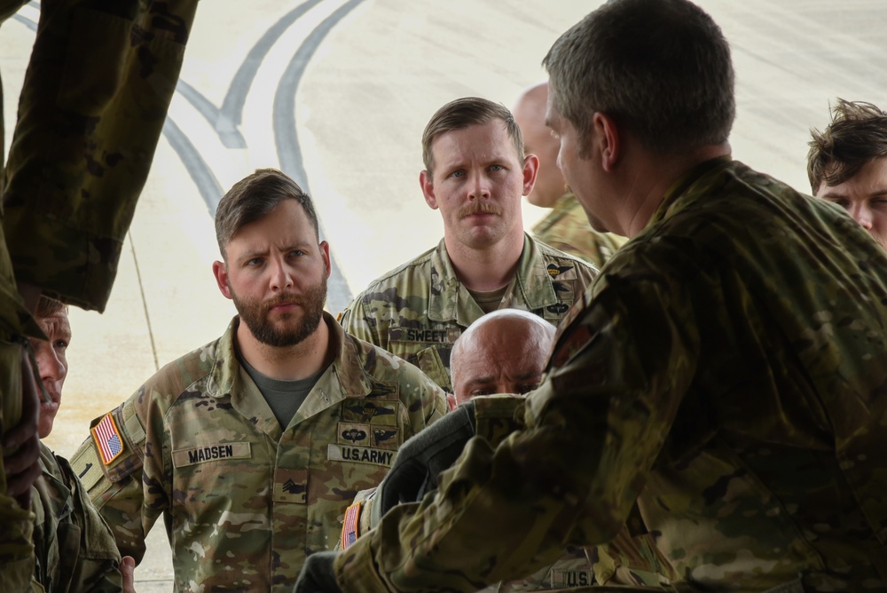 117th Air Transportation C-130 Cargo Load