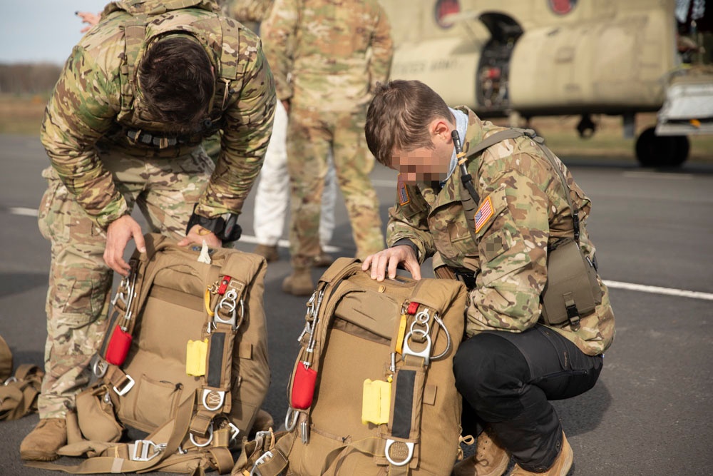 10th SFG (A) Green Berets execute MFF jump during Swift Response 24