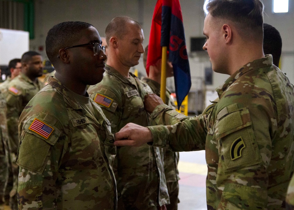42nd ID Soldiers promoted during drill weekend