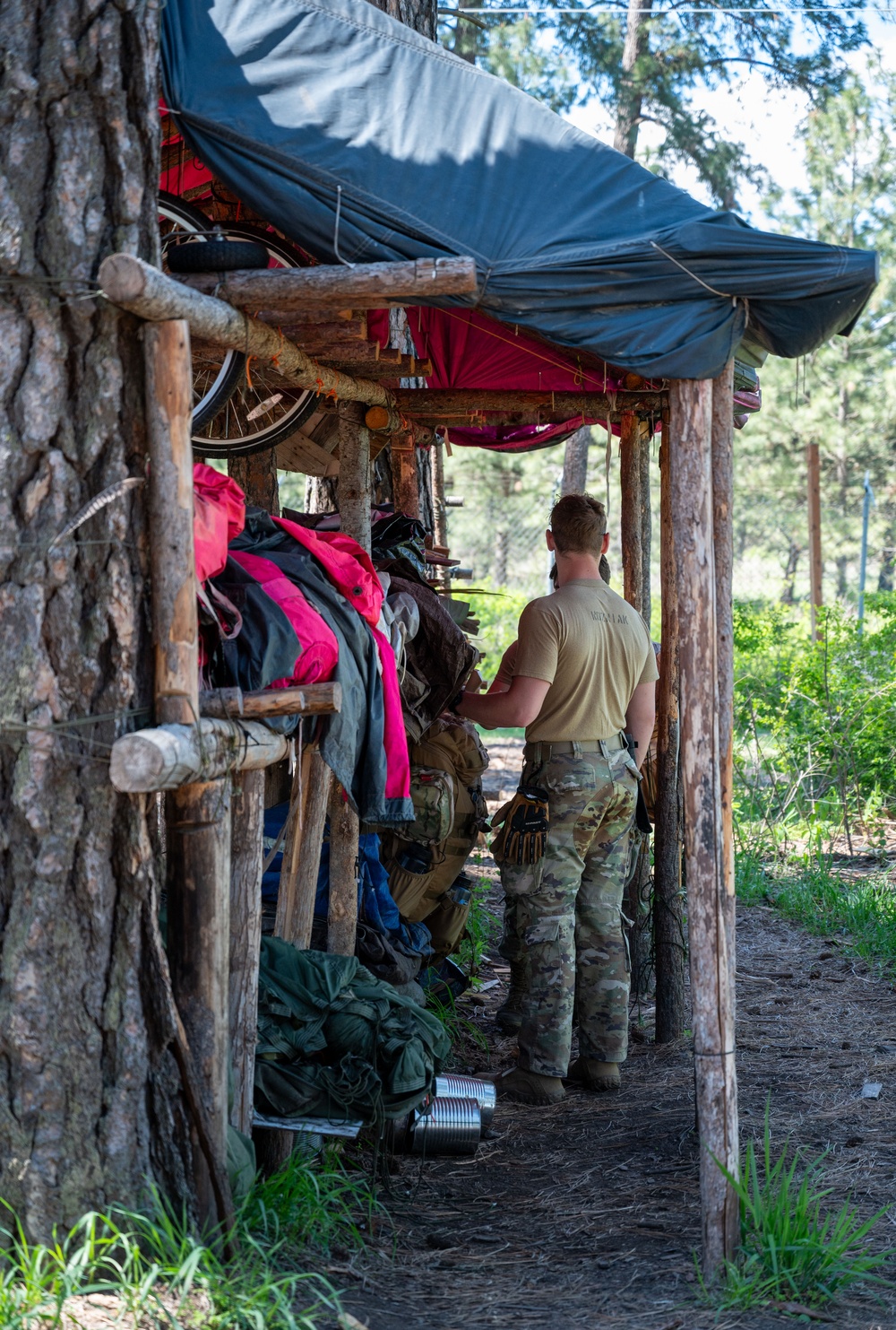 SERE Pre-Team Shelter Exercise