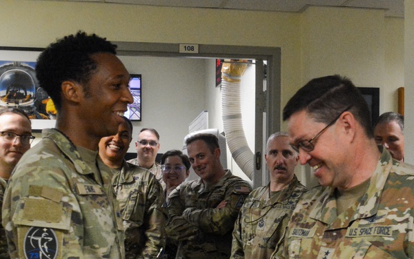 U.S. Space Force top general visits Space Forces Korea