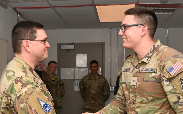 U.S. Space Force top general visits Space Forces Korea