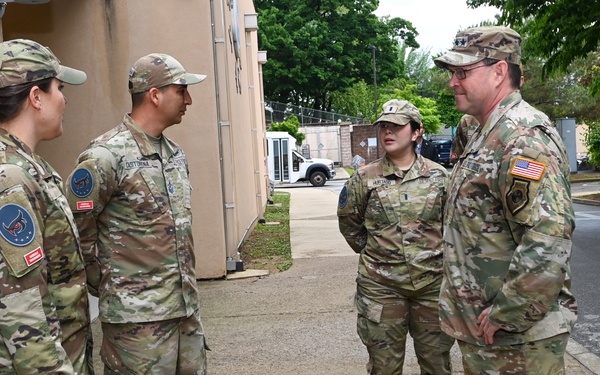 U.S. Space Force top general visits Space Forces Korea