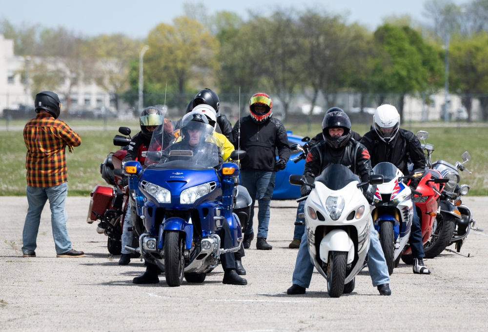 Wright-Patt bikers get together to learn and ride.