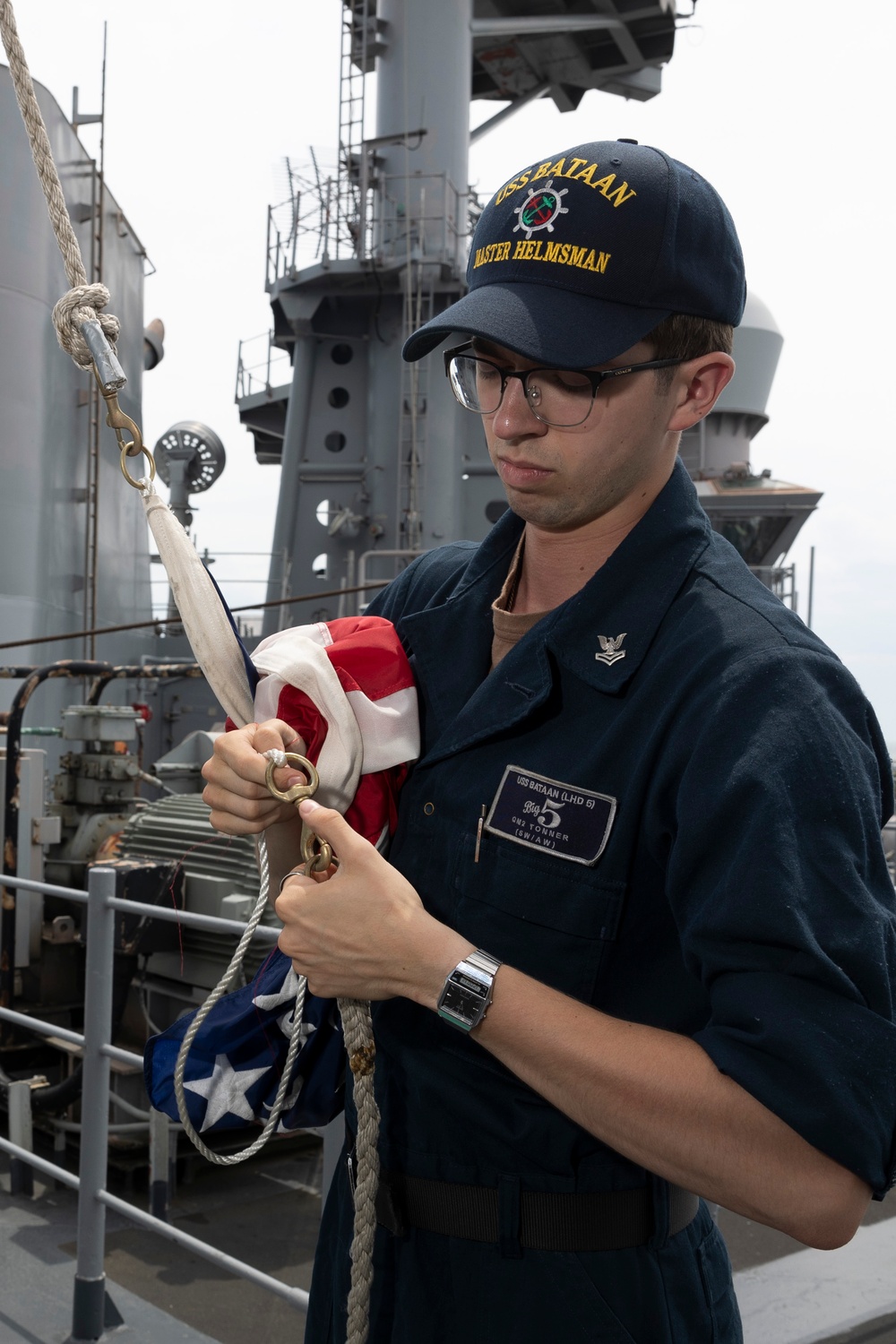 USS Bataan Pulls Into Mayport