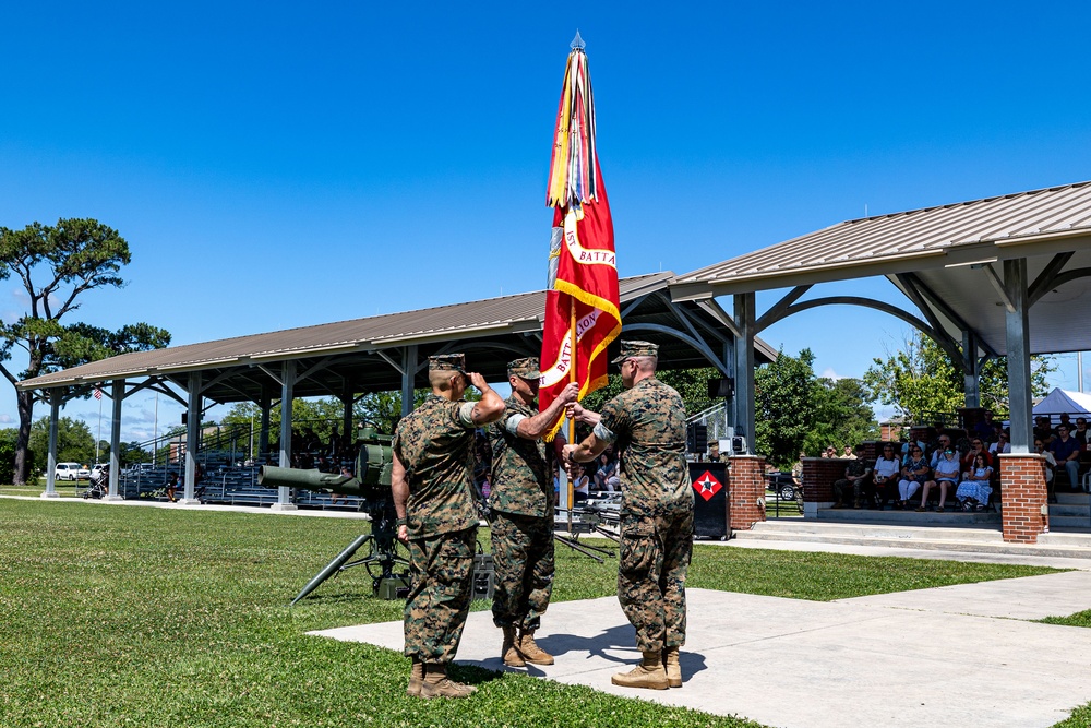 Battalion Landing Team 1/6 Change of Command Ceremony