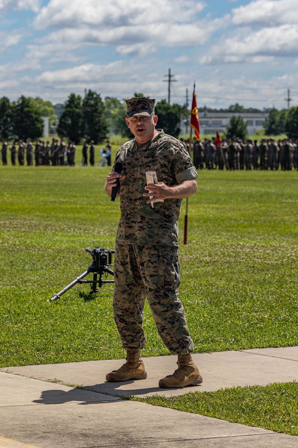 Battalion Landing Team 1/6 Change of Command Ceremony