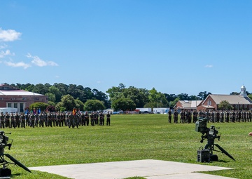 Battalion Landing Team 1/6 Change of Command Ceremony