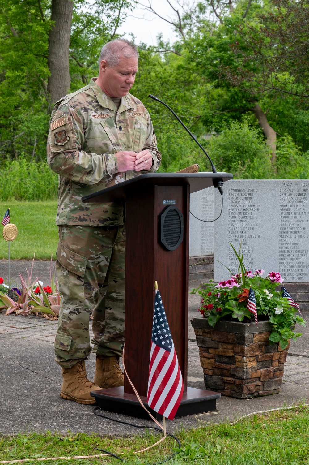 174th Attack Wing Hosts Memorial Day Ceremony