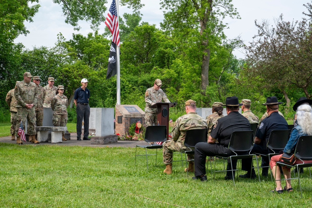 174th Attack Wing Hosts Memorial Day Ceremony