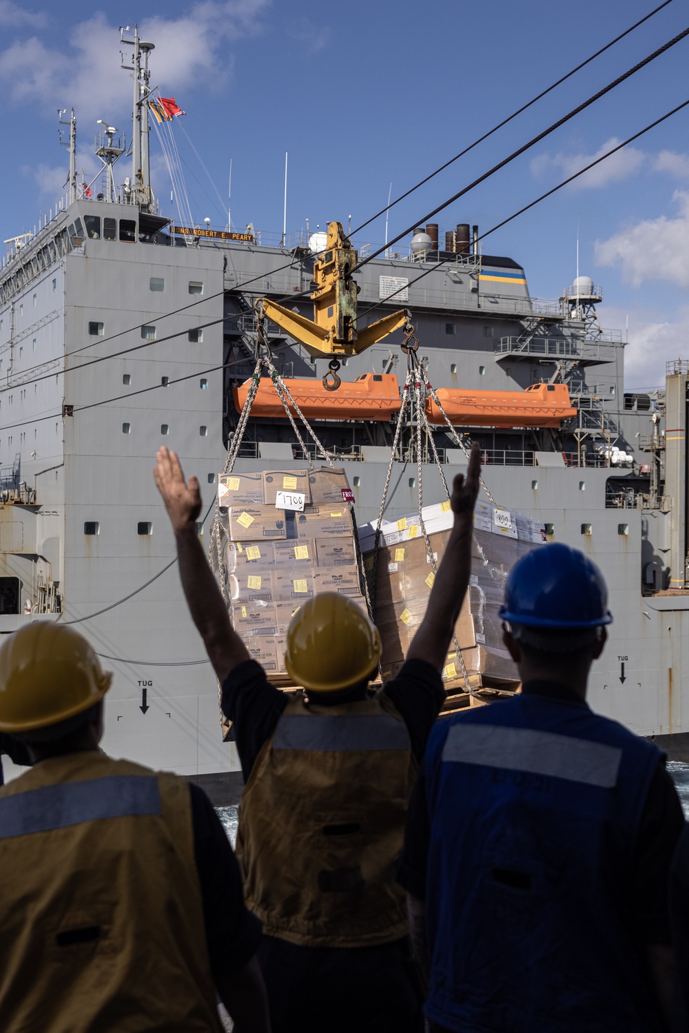 USS New York (LPD 21) Replenishment-at-Sea