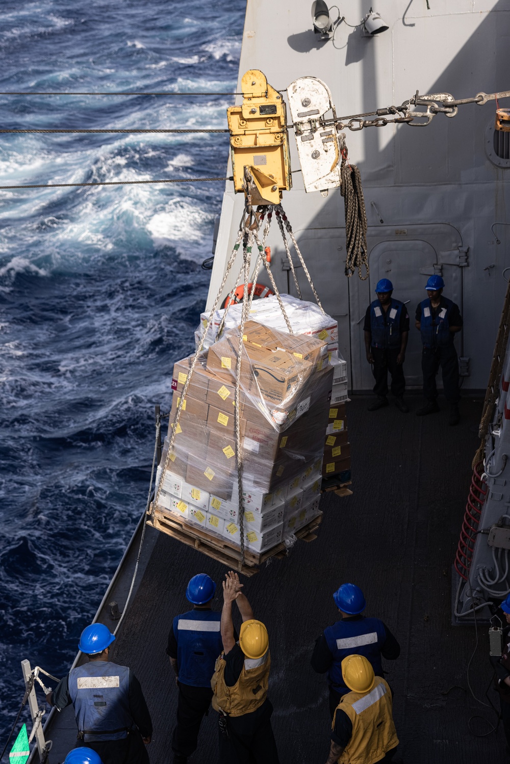 USS New York (LPD 21) Replenishment-at-Sea